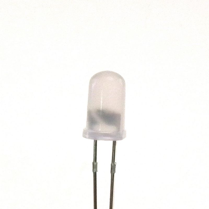 5mm LED fast flash light-show, diffused lens 