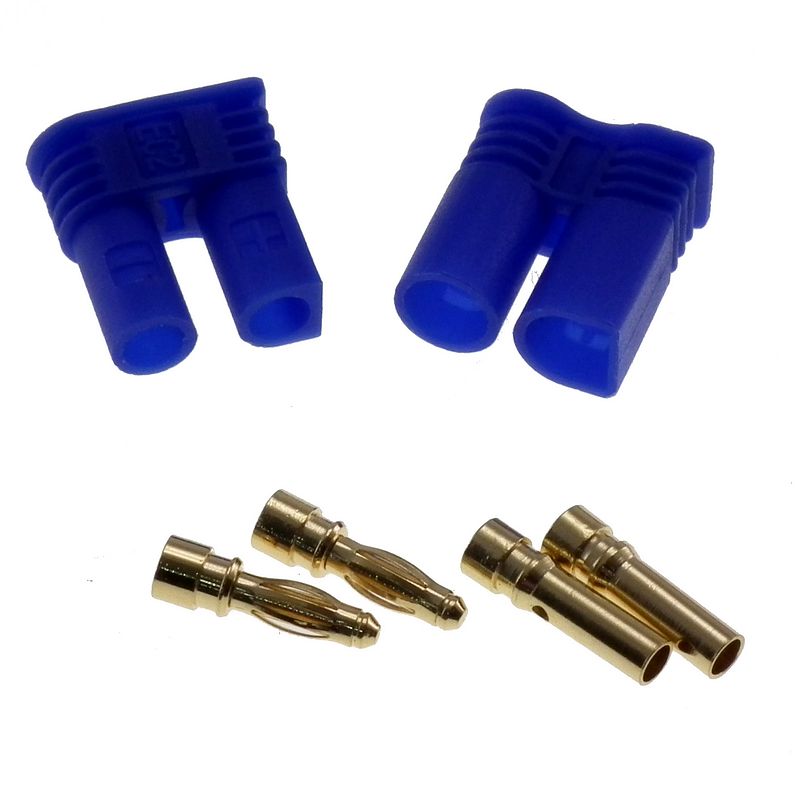 EC2 (2mm) Connector - male & female pair