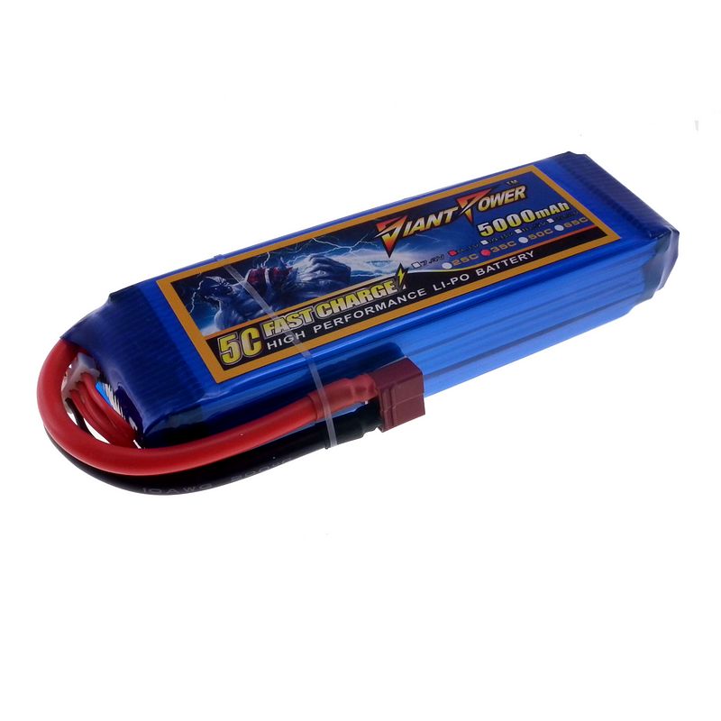 11.1V 5000mAh 35C lipo battery