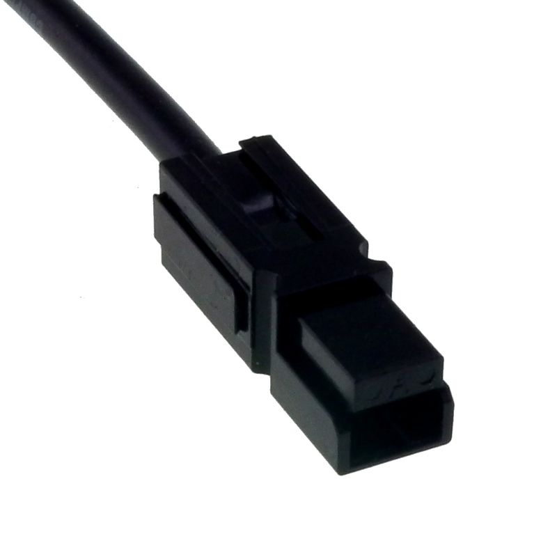 Powerpole Black connector with 14awg Silicone lead