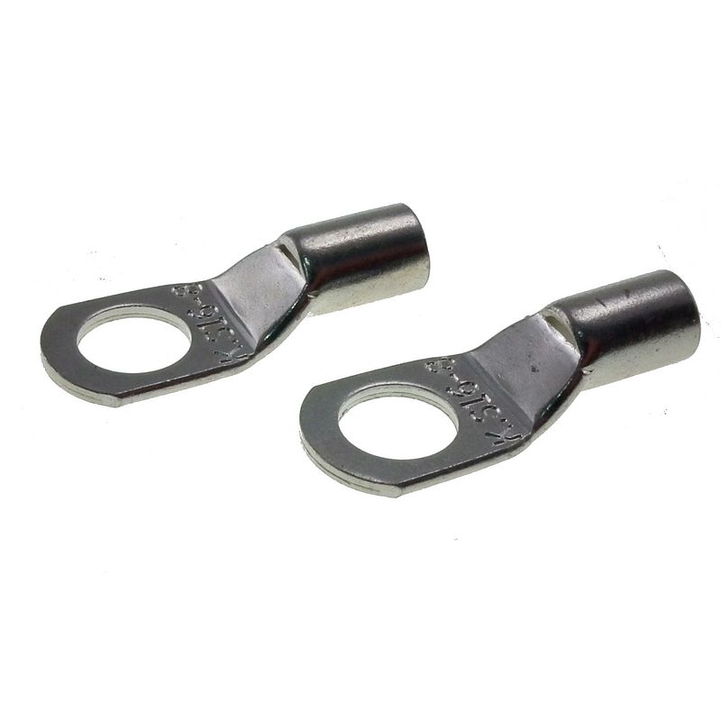 M8 ring terminals - pair