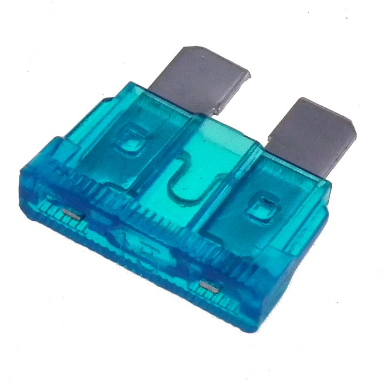 15A Car Blade type fuse - Blue