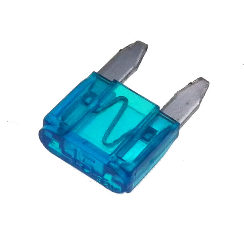 15A Car Mini-Blade type fuse - Blue