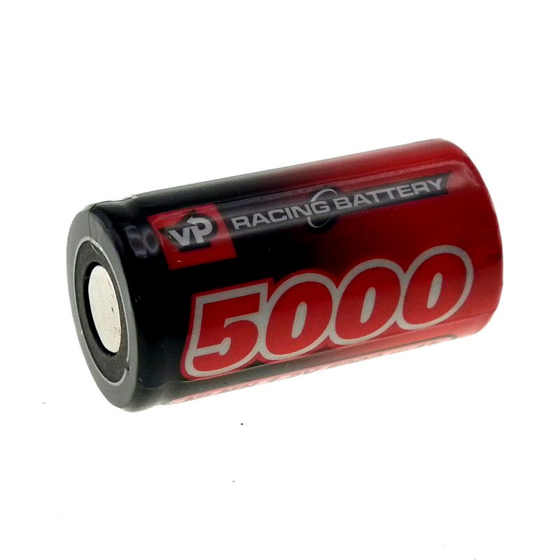 1.2V 5000mAh NiMH SubC (SC) Single Cell rechargeable battery (with no tags)