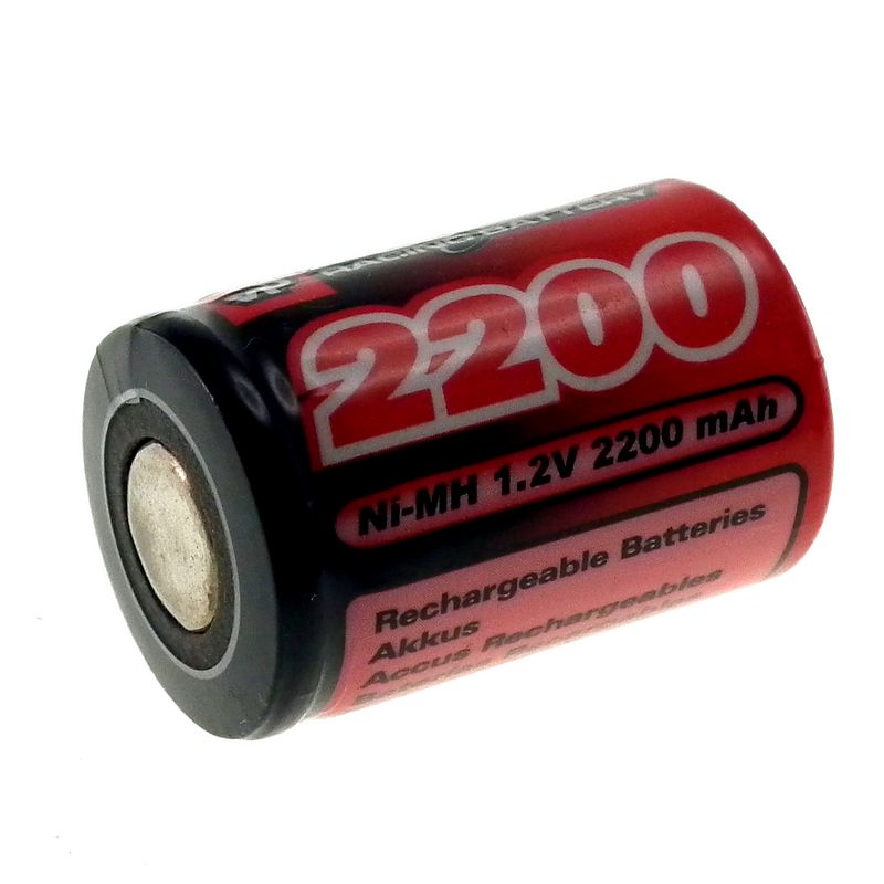 1.2V 2200mAh NiMH 4/5 SubC (SC) Single Cell (with no tags)