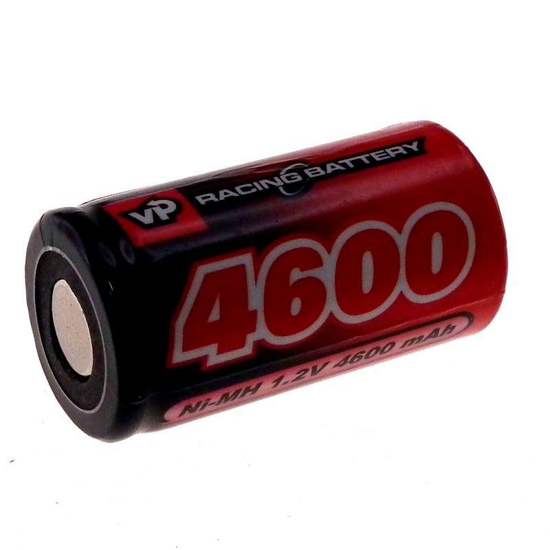1.2V 4600mAh NiMH SubC (SC) Single Cell rechargeable battery (with no tags)