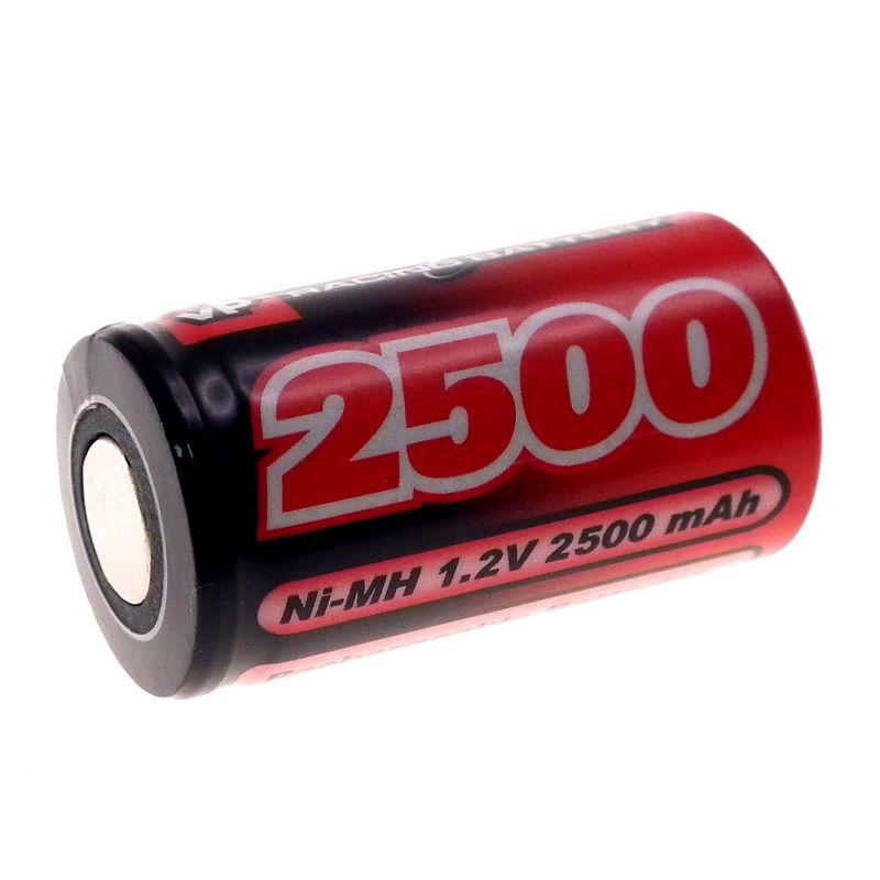 1.2V 2500mAh NiMH SubC (SC) Single Cell (with no tags)