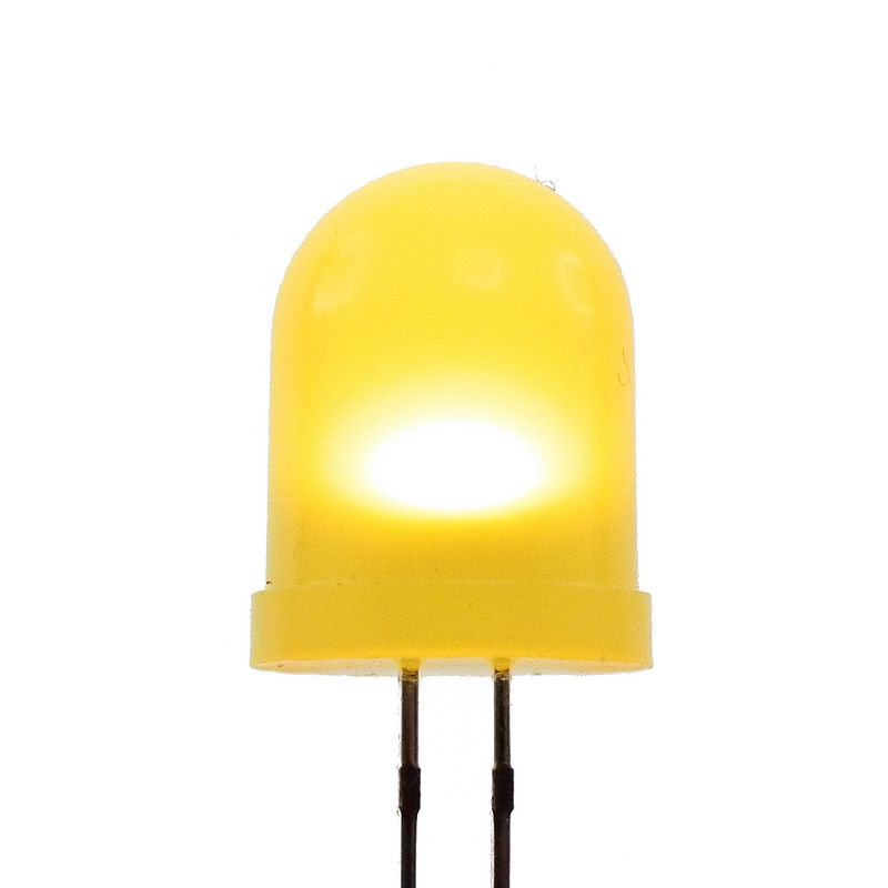 10mm standard yellow LED