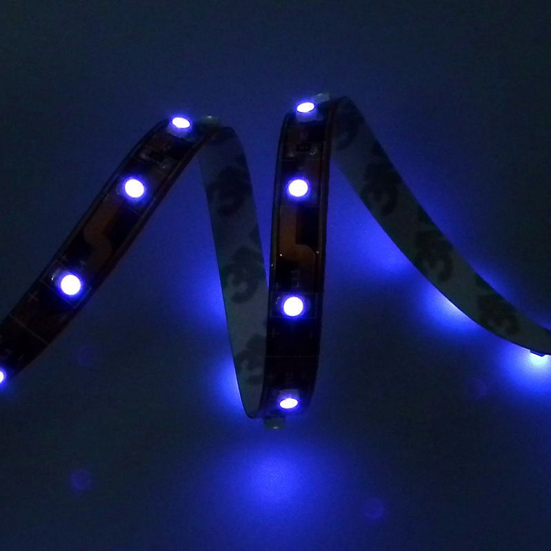 Waterproof Violet LED Strip Standard 60 LEDs/m
