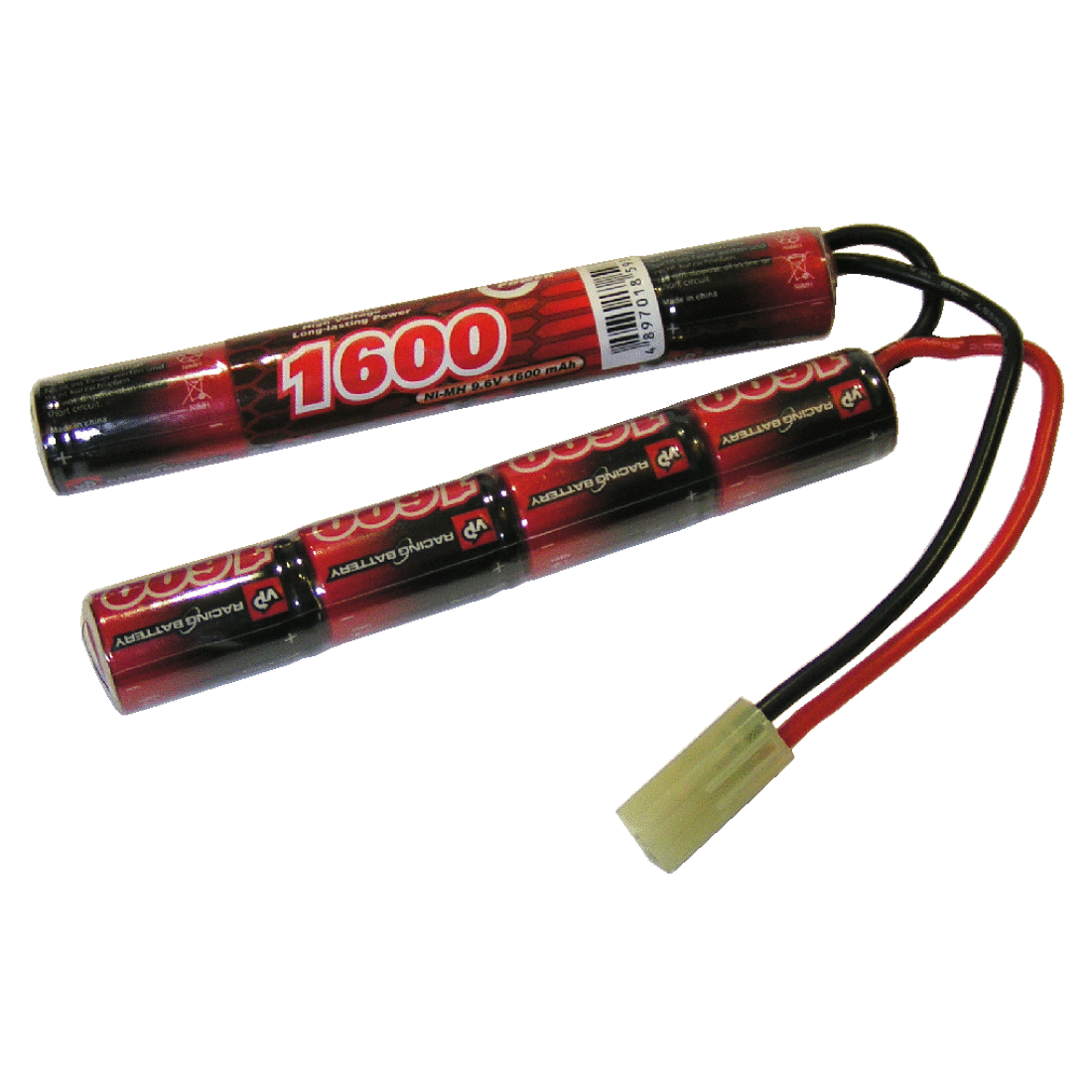 9.6V 1600mAh 2/3A NiMH Mini Cranestock Battery.