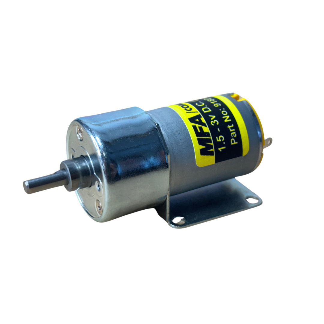 280 DC Motor (1.5-3V) + Gearbox , Various Ratios Available - MFA