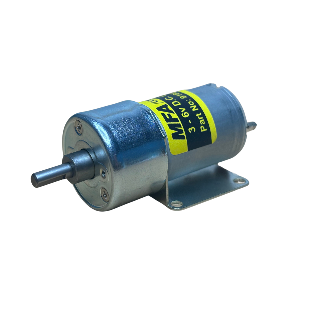 280/5 DC Motor (3-6V) + Gearbox ,  Various Ratios Available -  MFA