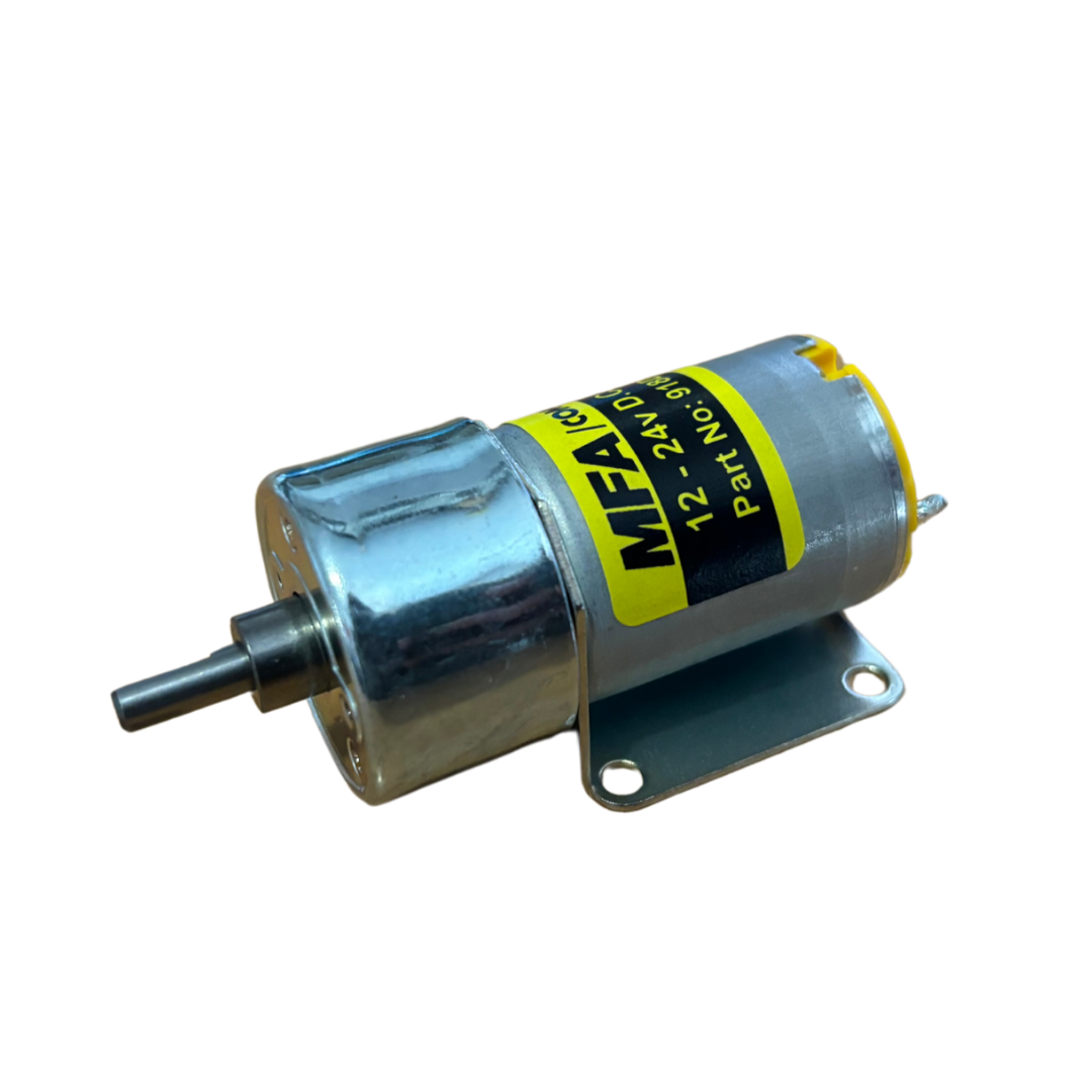 280/1 DC Motor (12-24V) + Gearbox , Various Ratios Available - MFA