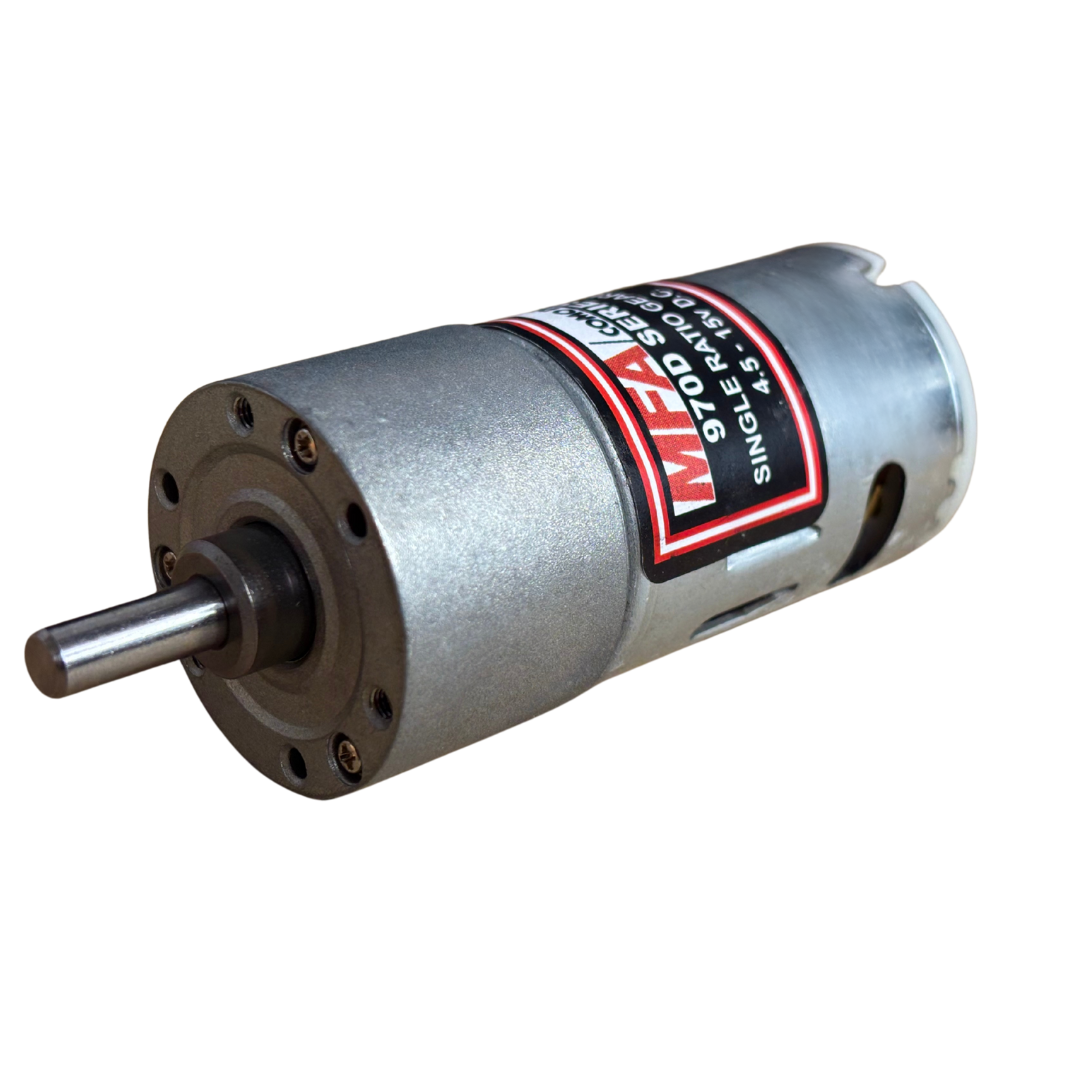 970D Series 540 DC Motor + Gearbox (Centre Output Shaft)  6 - 12v