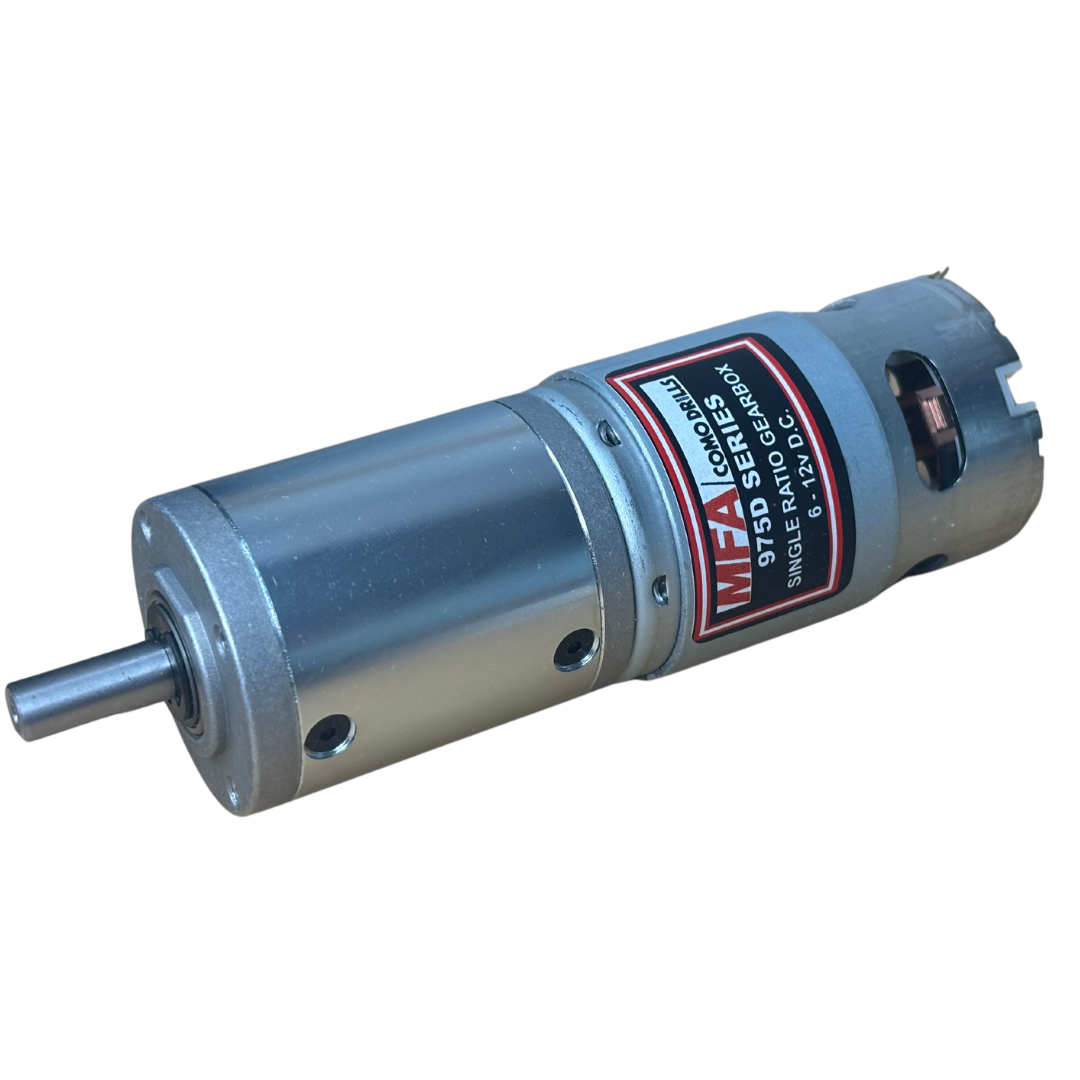 RE975 DC Motor (6-12V) + Planetary Metal Gearbox , Various Ratios Available - MFA