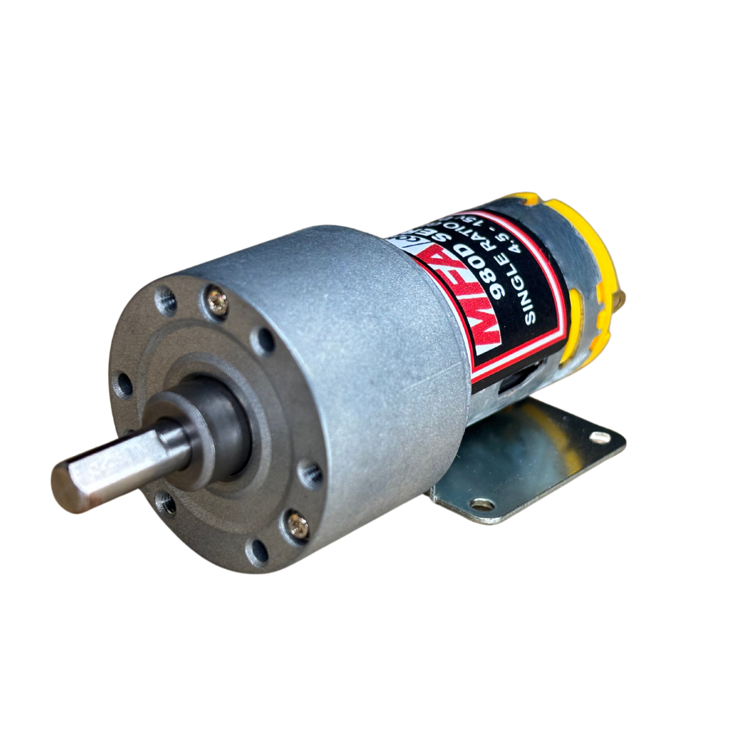 980D Series 385 DC Motor + Gearbox (Centre Output Shaft ) 4.5 - 15v