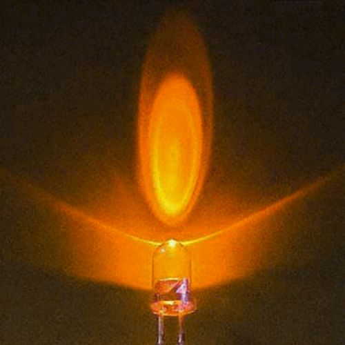3mm Ultra-bright Flickering Amber LED