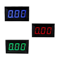 0.56" LED 10A Current Display with Mounting Bezel (Ammeter) (3.5-30V)