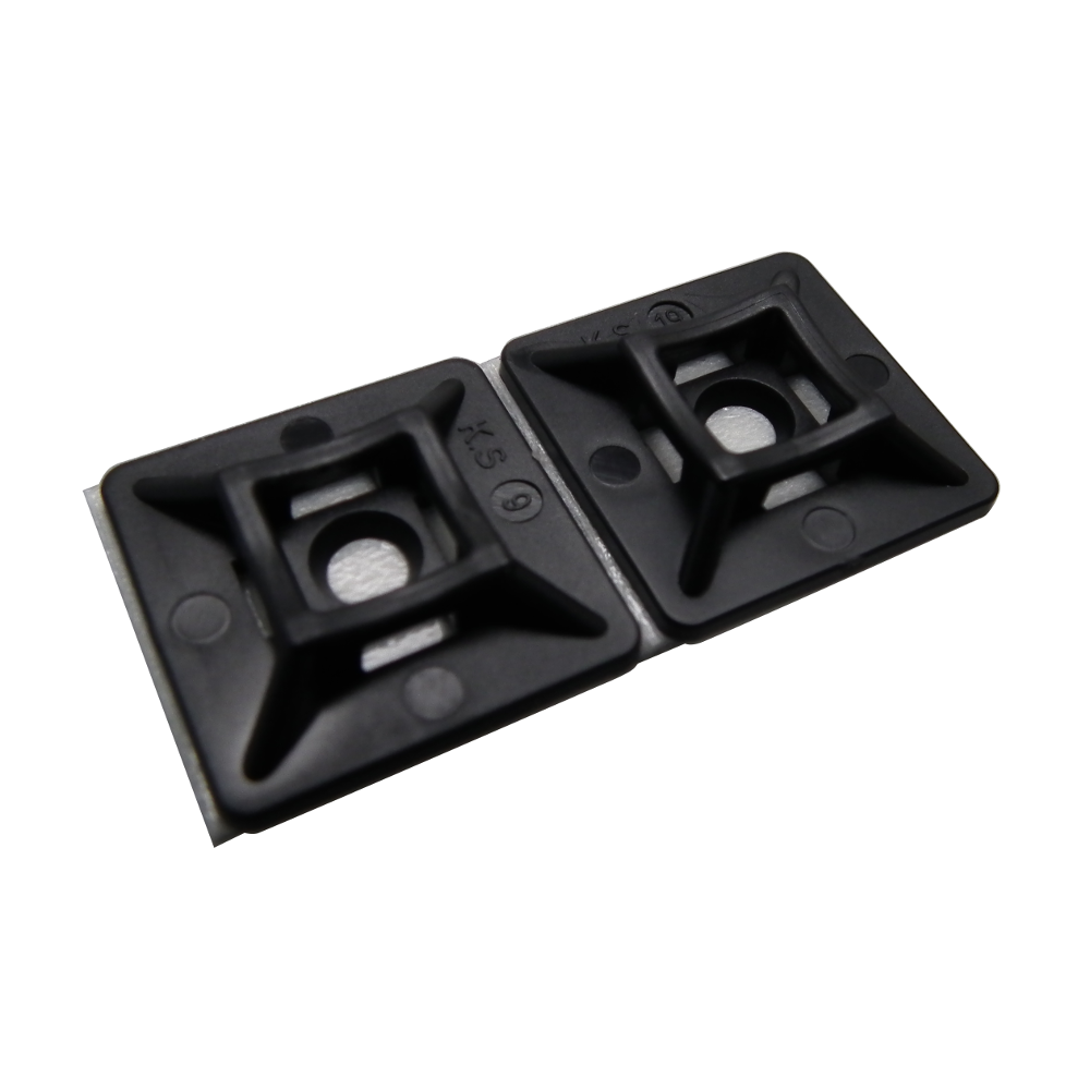 Self Adhesive Cable Tie Base 20mm - 10 pieces