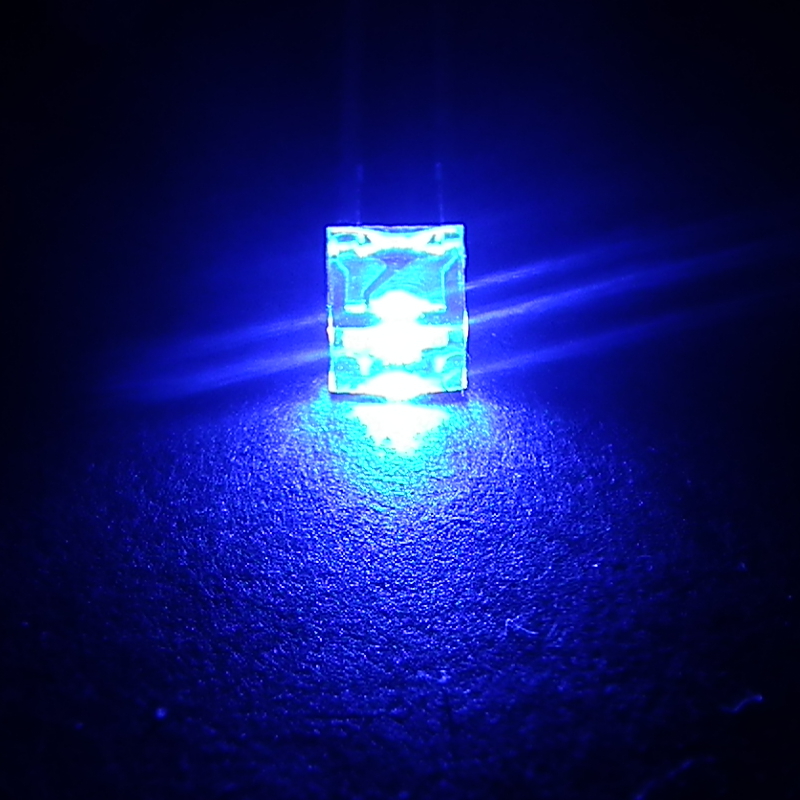 2x3x4mm Blue LED - Clear Lens