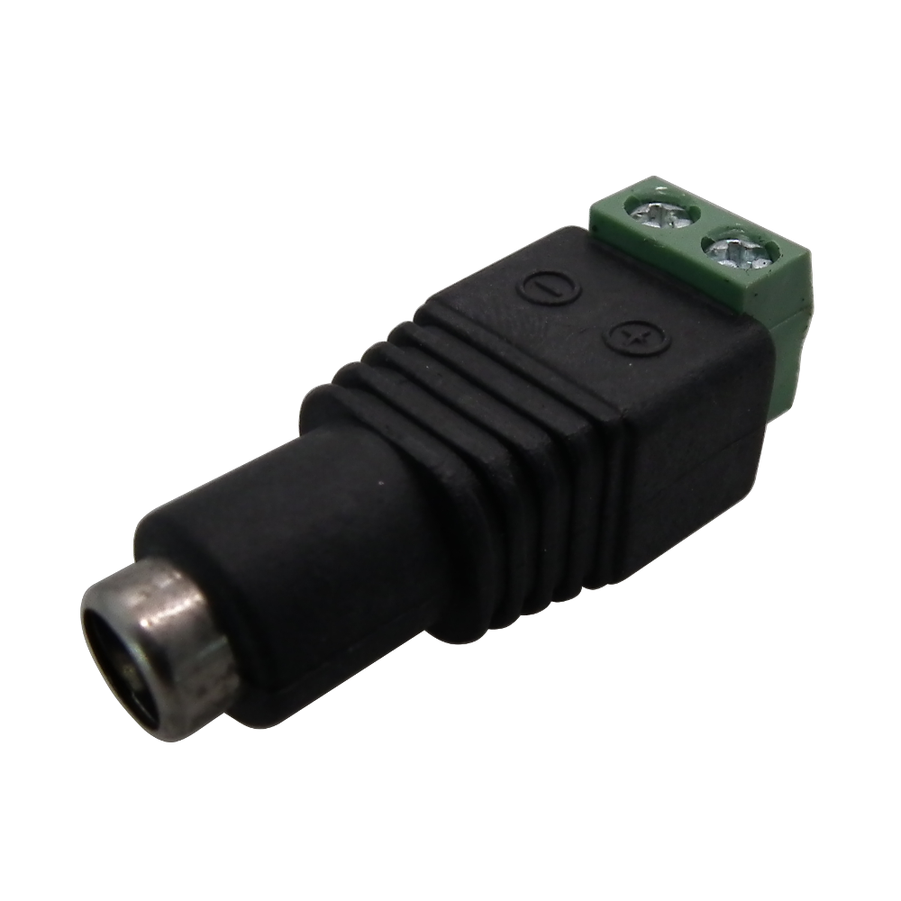 DC Power Plugs Female Adapter - 2.5mm to Screw Terminals