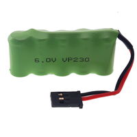 6V 230mAh 1/2AAA NiMH Flat RC Battery Pack Vapex