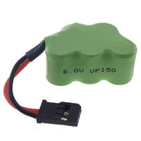 6V 150mAh 1/3AAA NiMH Hump RC Battery Pack Vapex