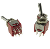 Sub-Miniature toggle switch - Double pole change-over contacts