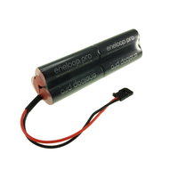 7.2V 2550mAh AA NiMH Eneloop PRO [BK-3HCDE] Triangular Transmitter Battery Pack.