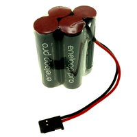4.8V 2550mAh AA NiMH Eneloop PRO [BK-HCDE] Diamond Battery Pack