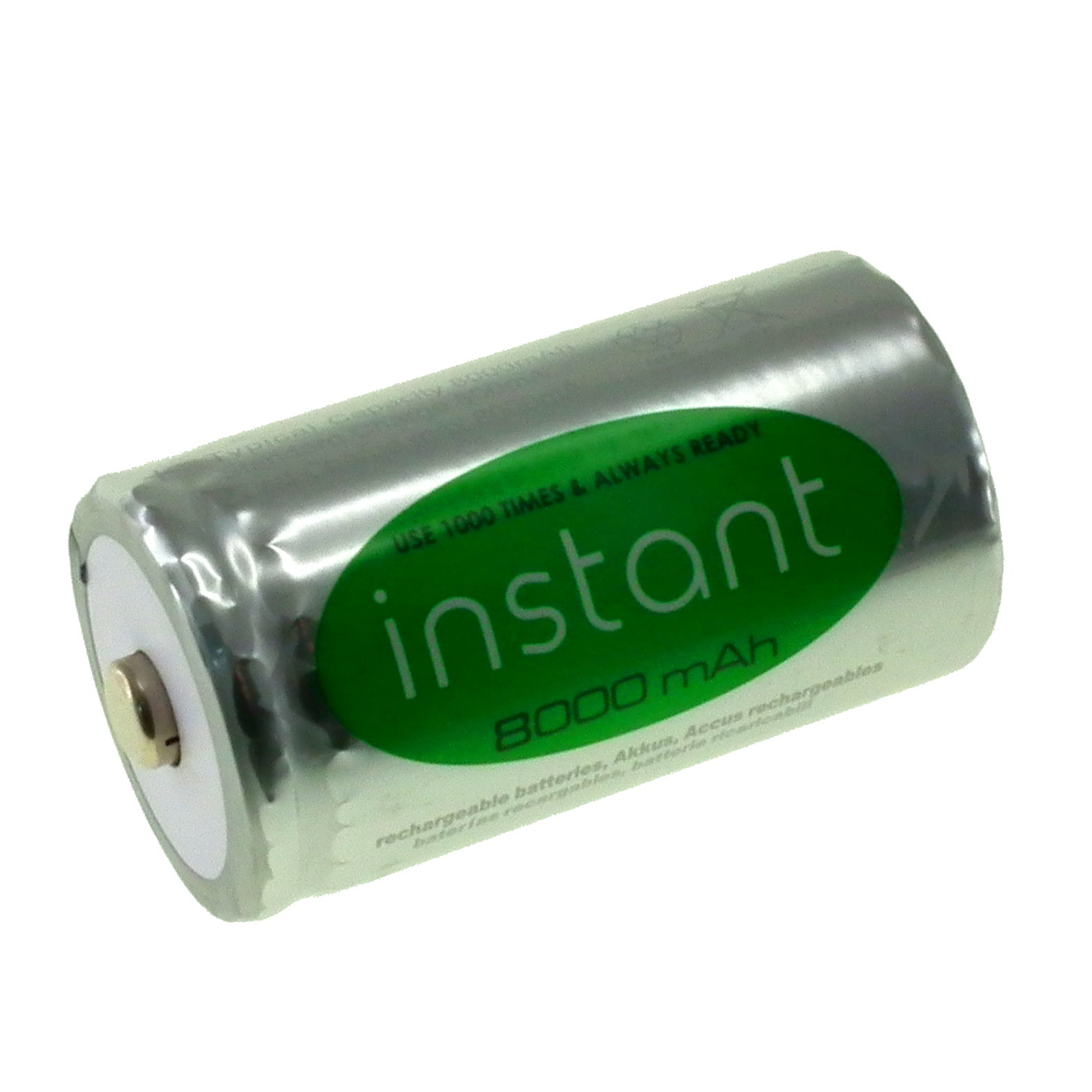 D size 8000mAh NiMH low self discharge battery (single battery)