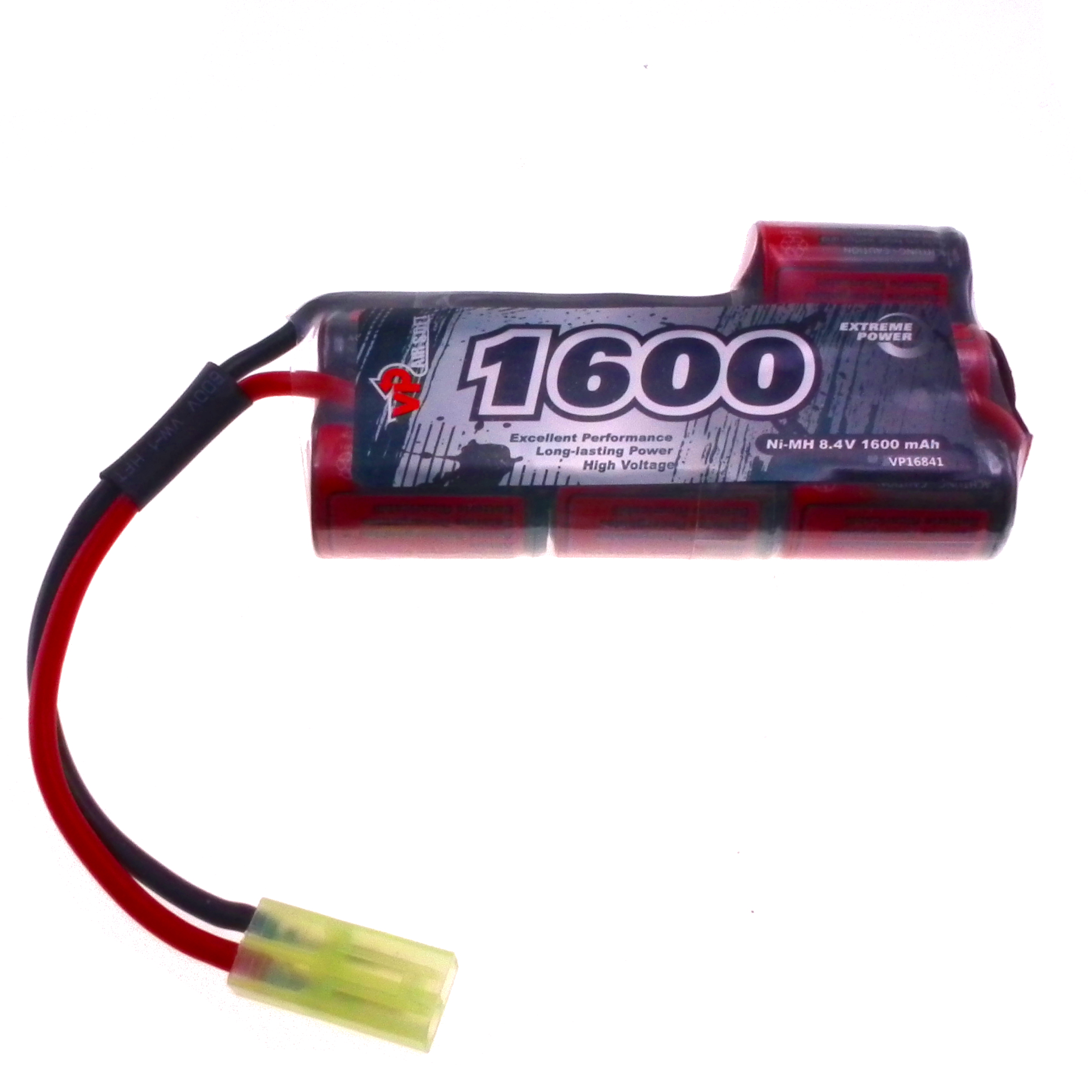 8.4V 1600mAh 2/3A NiMH PEQ Battery Pack