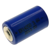 3.6V Single Cell Li-SOCl2 14250 (1/2AA) 1200mAh Battery