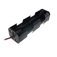 Battery holder for 8 AA batteries, 2x2x2 (Wire Connects) 