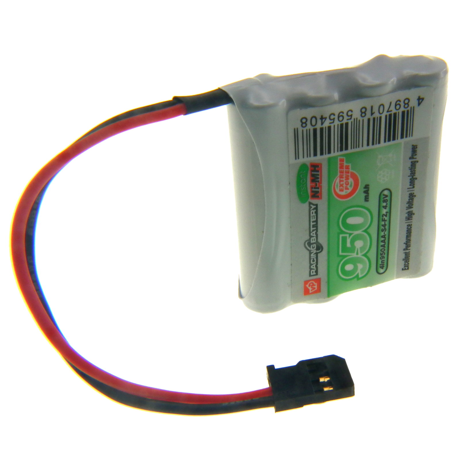 4.8V AAA 950mAh flat battery pack