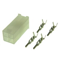 4 Pin Female TE Connectivity AMP VAL-U-LOK Connector
