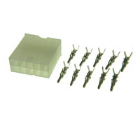 10 Pin Female TE Connectivity AMP VAL-U-LOK Connector