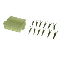 12 Pin Female TE Connectivity AMP VAL-U-LOK Connector