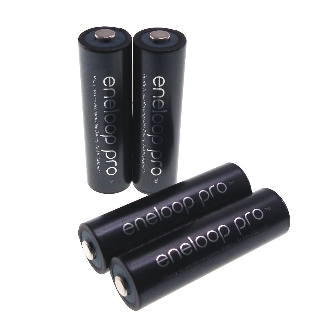 Panasonic Eneloop PRO BK-3HCDE 1.2v 2550mAh NiMH AA Rechargeable Battery Pack of 4