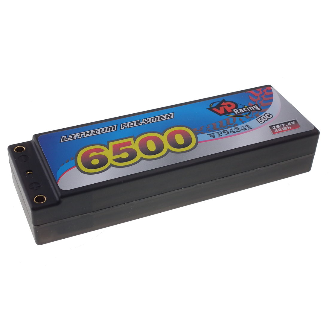 7.4V 6500mAh 50C Hard-Case Racing Lipo Battery (VP94241)