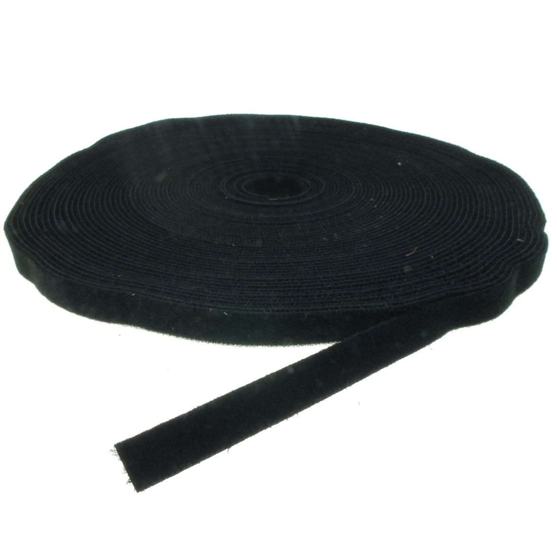 Double Sided Velcro (Black) - 15mm Wide