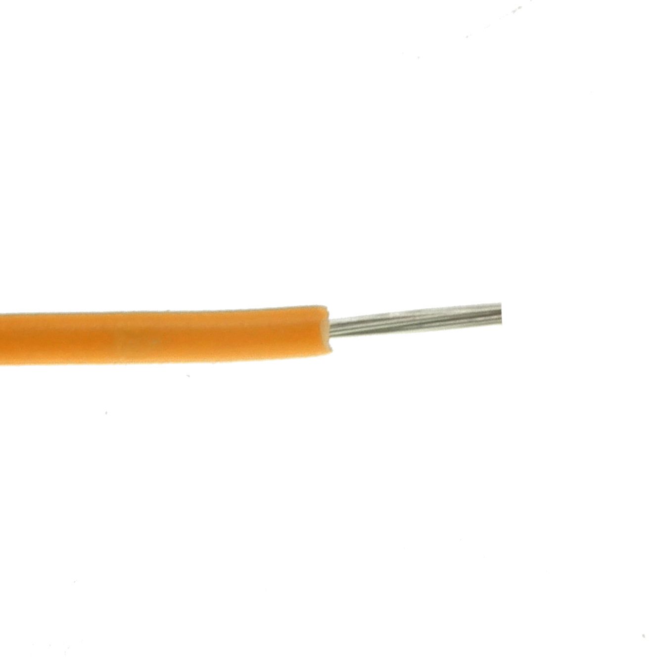 Light duty stranded PVC cable 7x0.2mm - Orange
