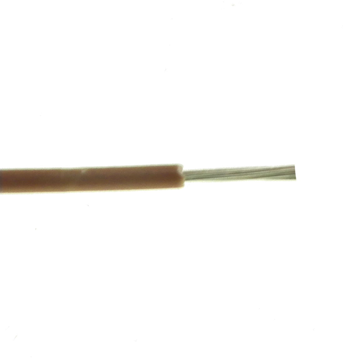 Light duty stranded PVC cable 7x0.2mm - Brown