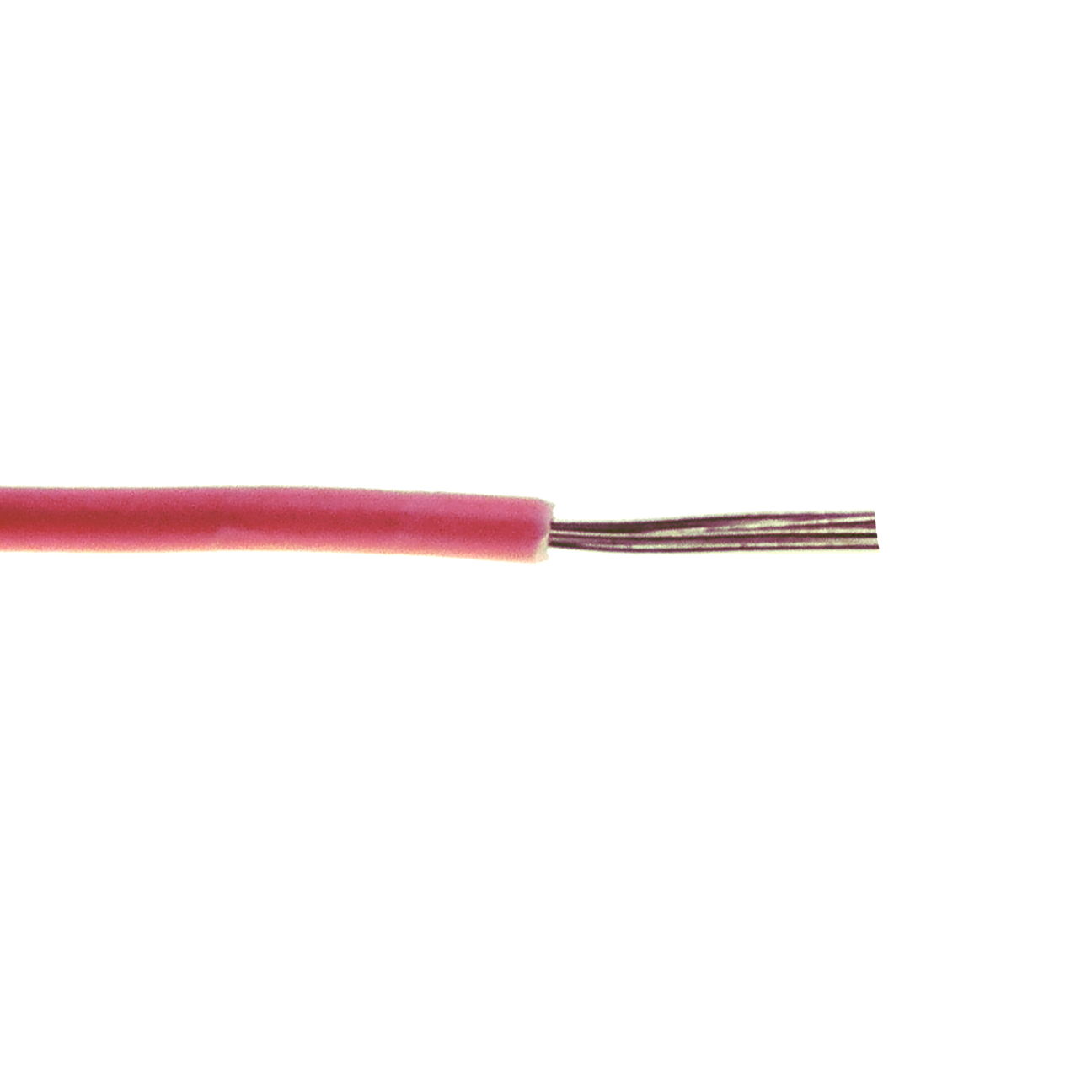 Light duty stranded PVC cable 7x0.2mm - Pink