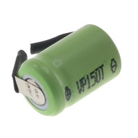 1.2V 150mAh NiMH 1/3AAA Single Cell