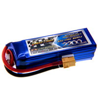 14.8V 2200mAh 65C continuous discharge lipo battery