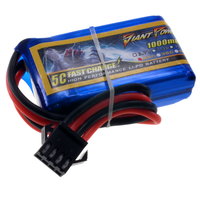 7.4V (2x 3.7v ) 1000mAh 25/50C LiPO Battery replacement for UDI U842 U842A
