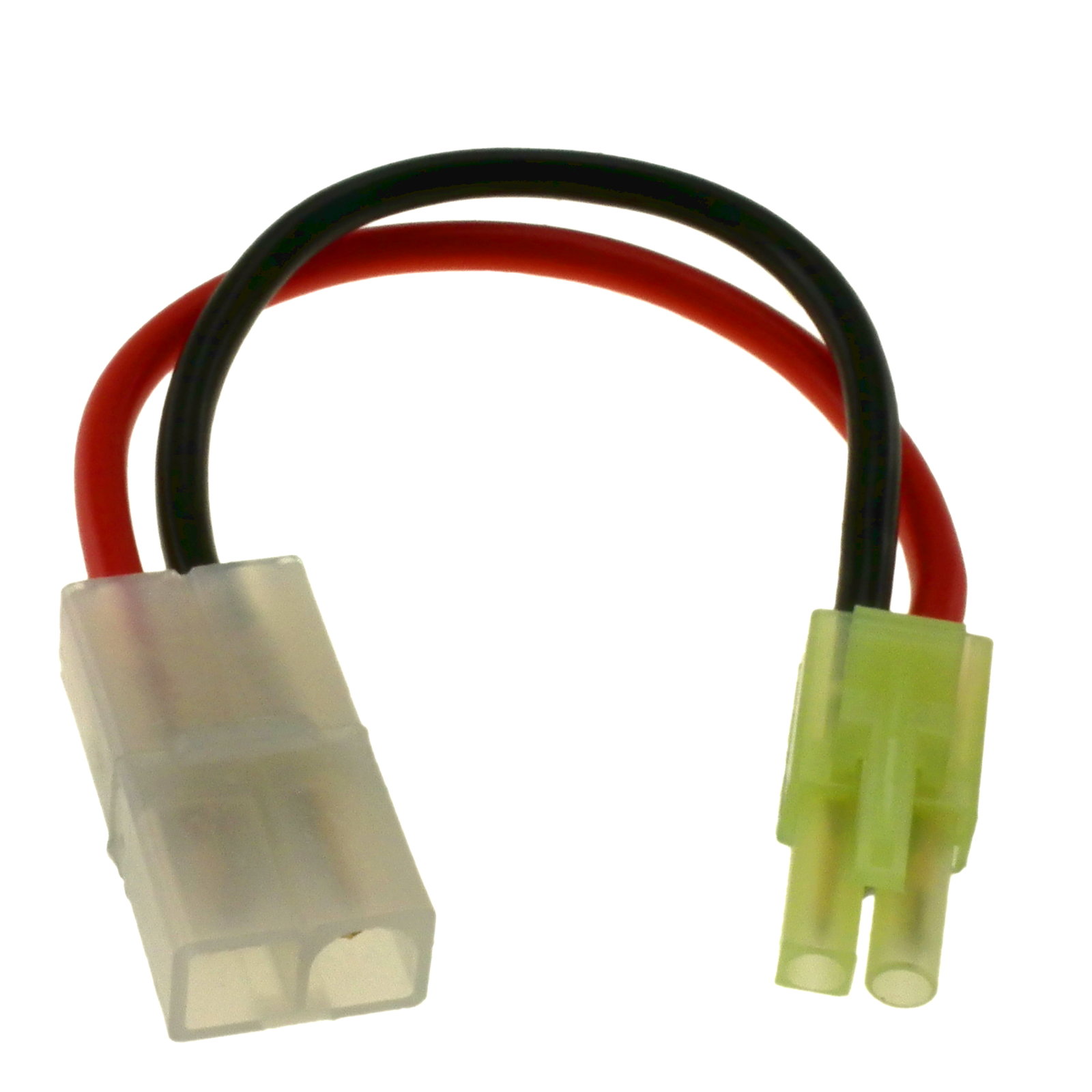 Airsoft Charger Adapter Lead - Male Mini-Tamiya to Female Tamiya
