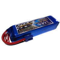 14.8V 5000mAh 65C continuous discharge lipo battery
