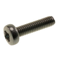 M2 Stainless Steel Pan Head Pozidrive Screw 10mm pack of 10